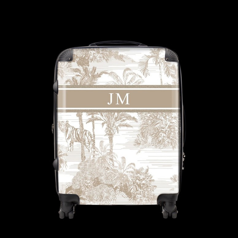 Lily & Bean personalised Isabella Luggage Fawn | Lily and Bean