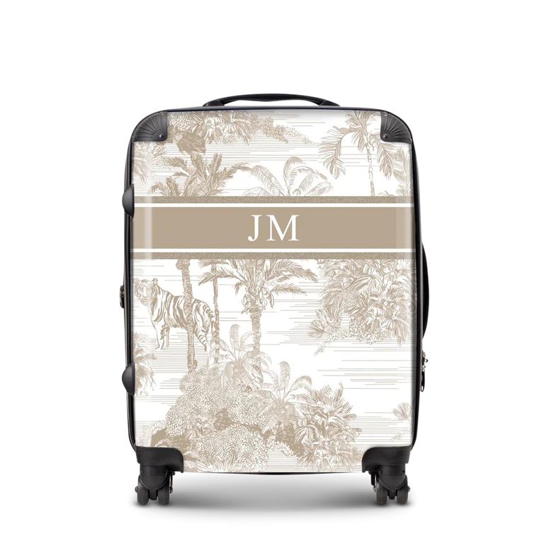 Lily & Bean personalised Isabella Luggage Fawn | Lily and Bean