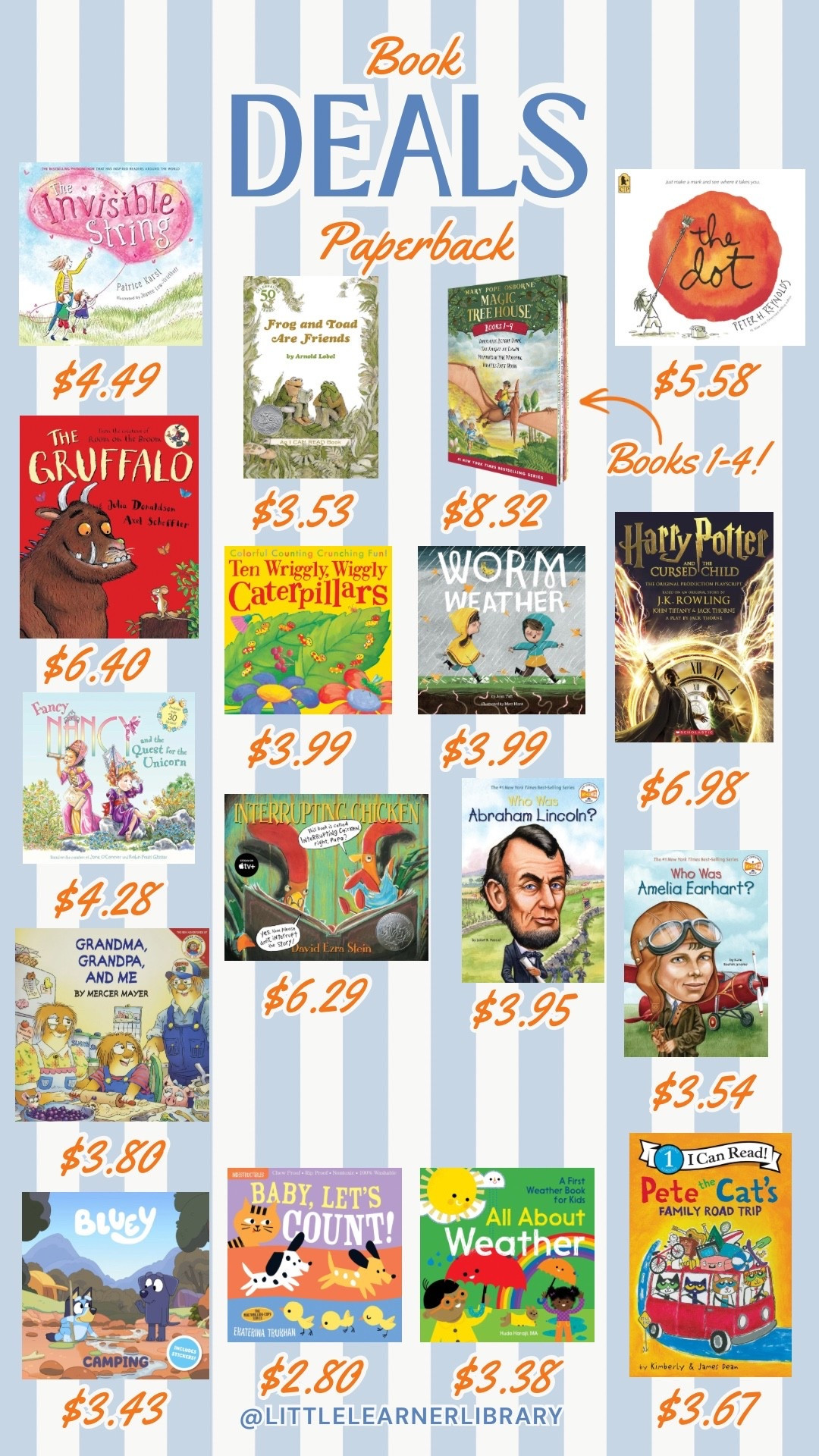 Paperback book deals for kids! #amazonprime #primeday #primedaydeals #amazonprimeday #amazondeals #sale #books