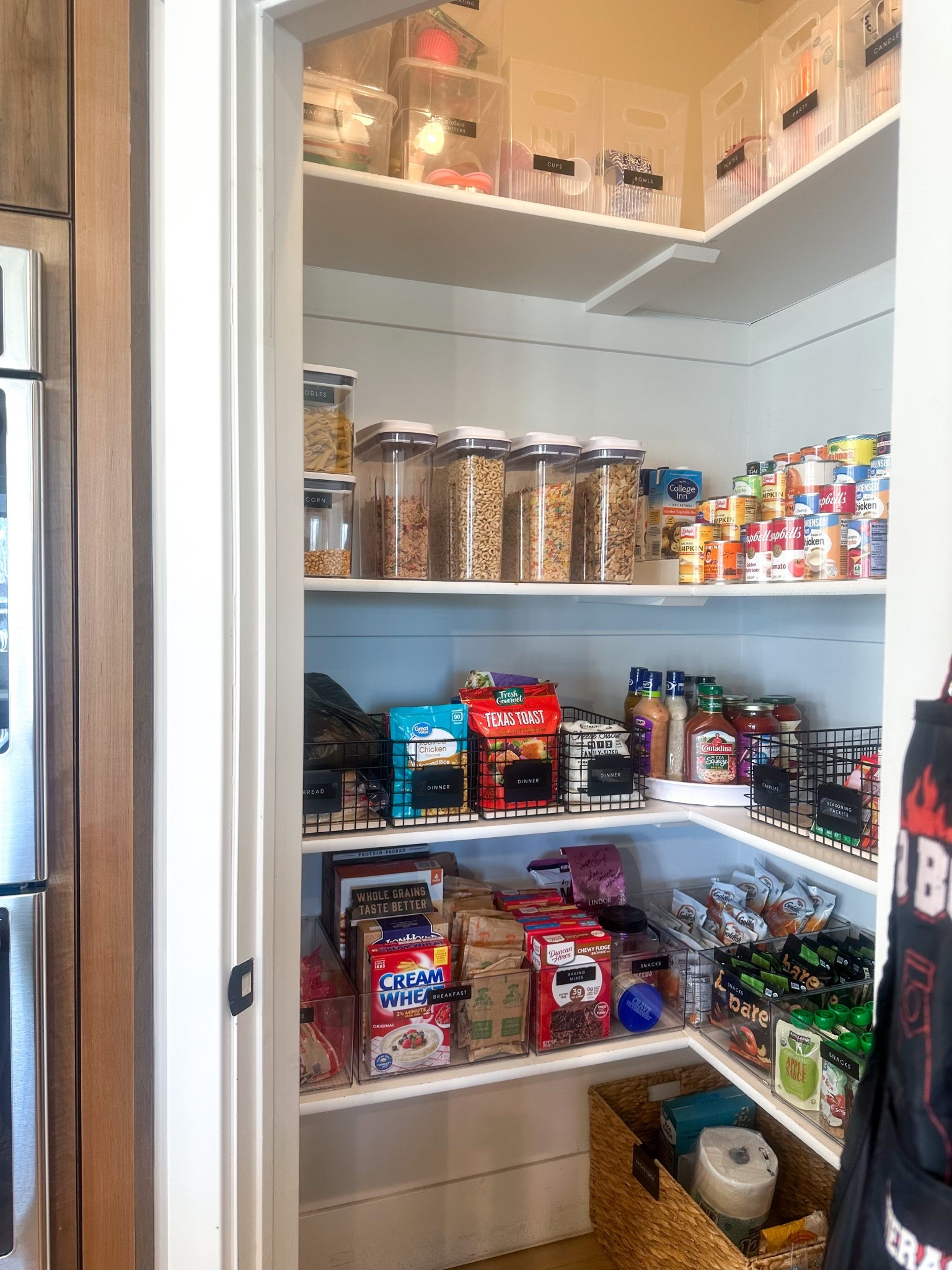 Recent pantry organization project! #organization #organizedpantry

#LTKHome