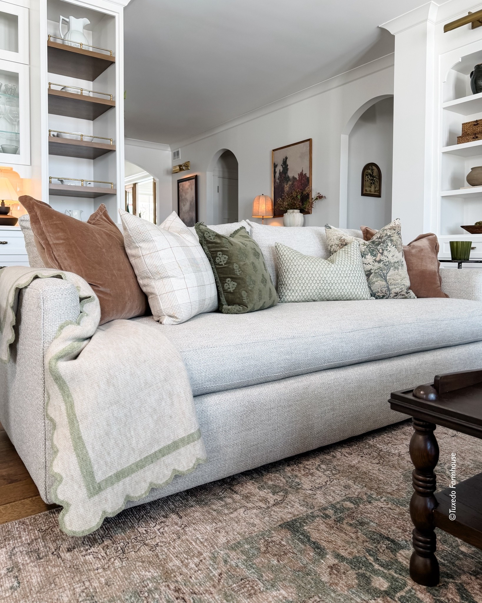 A great sofa needs pretty, spring pillows and throws. This sofa is affordable and cozy, comfy. I have the 41” depth, 93” length, in Taft cement. 

 

#LTKSeasonal #LTKHome #LTKSaleAlert