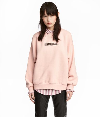 H&M Sweatshirt with Motif $24.99 | H&M (US)