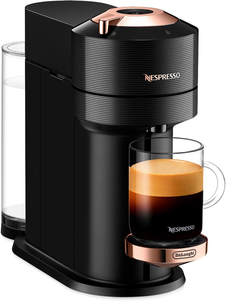 Nespresso Vertuo Next Premium Coffee and Espresso Maker by De'Longhi,  Black Rose Gold Black Rose... | Best Buy U.S.