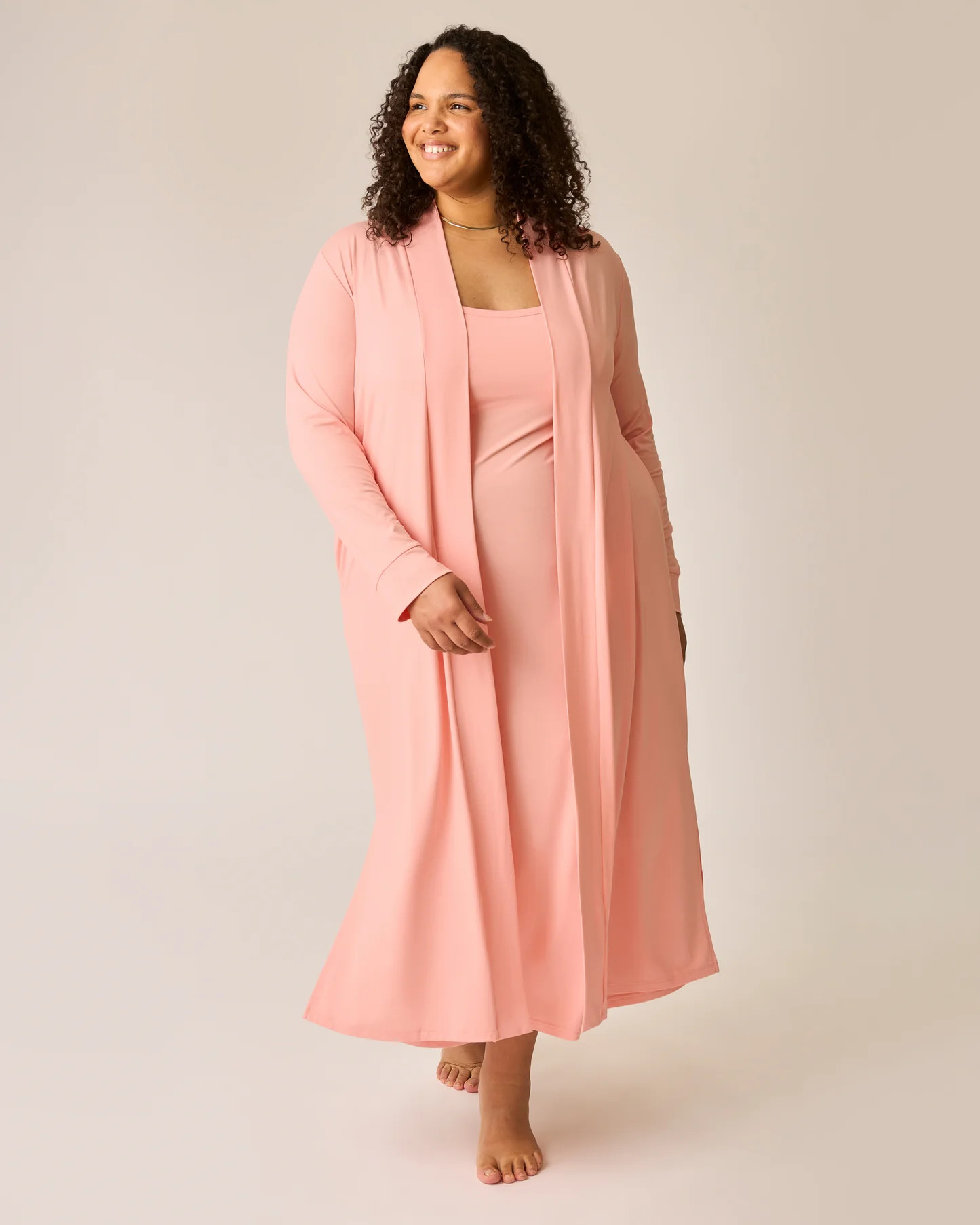 The Sunday Lounge Duster | Sunset Pink - Kindred Bravely | Kindred Bravely