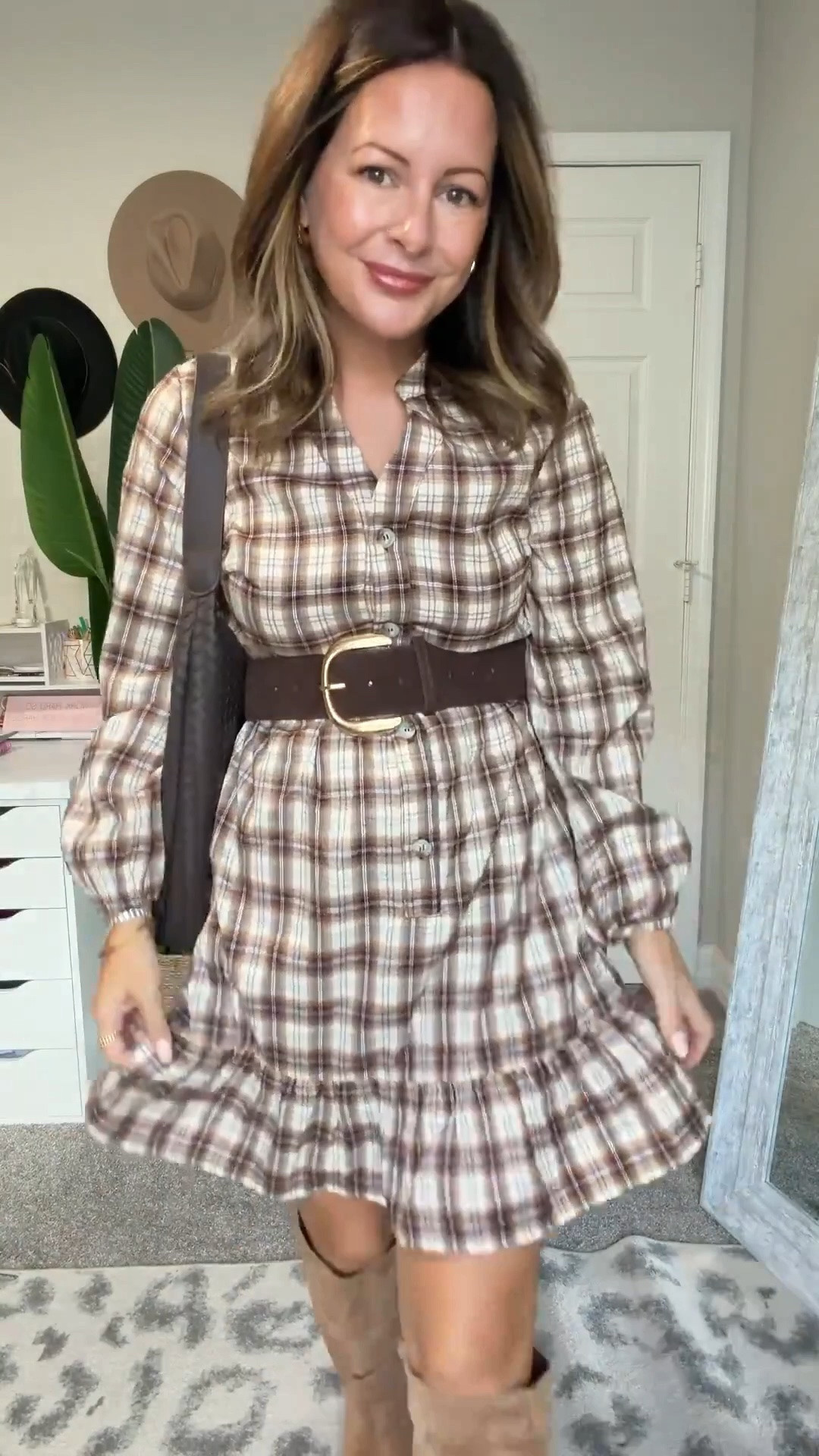 Just add a belt + boots 🤎🍂 Such an easy way to give a dress a completely different look for fall!

Wearing a S. Use ILDA15 for 15% off Cupshe orders $70+ ✨

#LTKgrwm #LTKootd #LTKdayinmylife