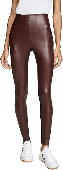 Commando Women's Perfect Control Faux Leather Leggings Slg06 Perfect Control Faux Leather Legging... | Amazon (UK)