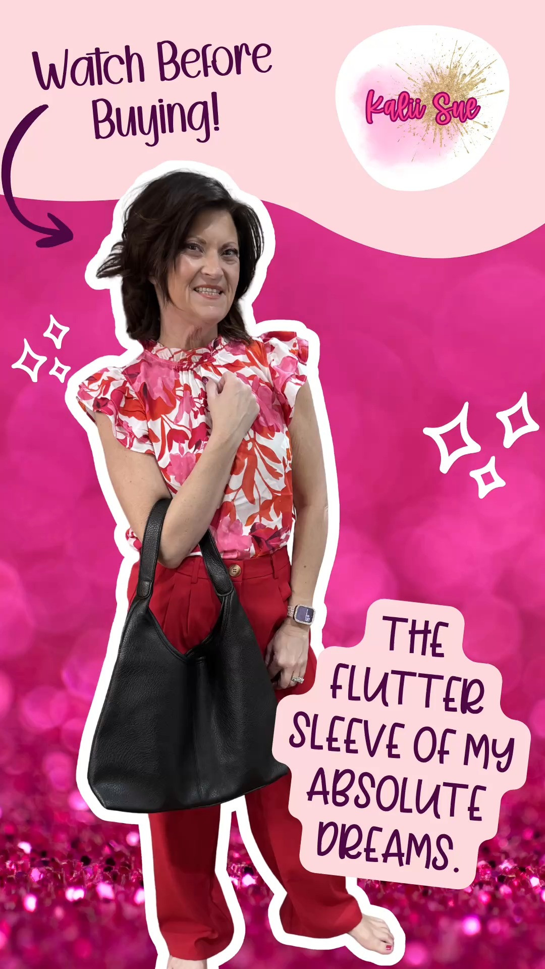 I am officially making a case for the "jeans and a cute top" era again. I love this PRETTYGARDEN floral ruffle blouse so much that I actually grabbed it in two different colors! It’s crafted from a lightweight, smooth chiffon fabric that feels amazing on the skin, especially for those hot spring and summer days. The double ruffle flutter sleeves and the mock neck with trim detail give it such an elegant, dressy-casual vibe.

What makes this a total wardrobe essential is the bohemian tropical style and the flattering pleated design. Style & Versatility Tip: I love tucking this into high-waisted denim with a belt for a "boutique trendy" look, but it looks just as chic with a skirt for the office or a country concert. The keyhole back button makes it so easy to throw on and go, and the loose fit ensures you stay cool while looking effortlessly chic.

Care & Maintenance Tip: Since it’s 100% polyester, it’s super durable and skin-friendly. I recommend a machine wash cold on a gentle cycle and hanging it to dry to keep those ruffles looking crisp and bouncy. Whether you’re heading to work, school, or a beach holiday, this multicolor floral print is the perfect addition to your 2026 summer wardrobe. 

 
