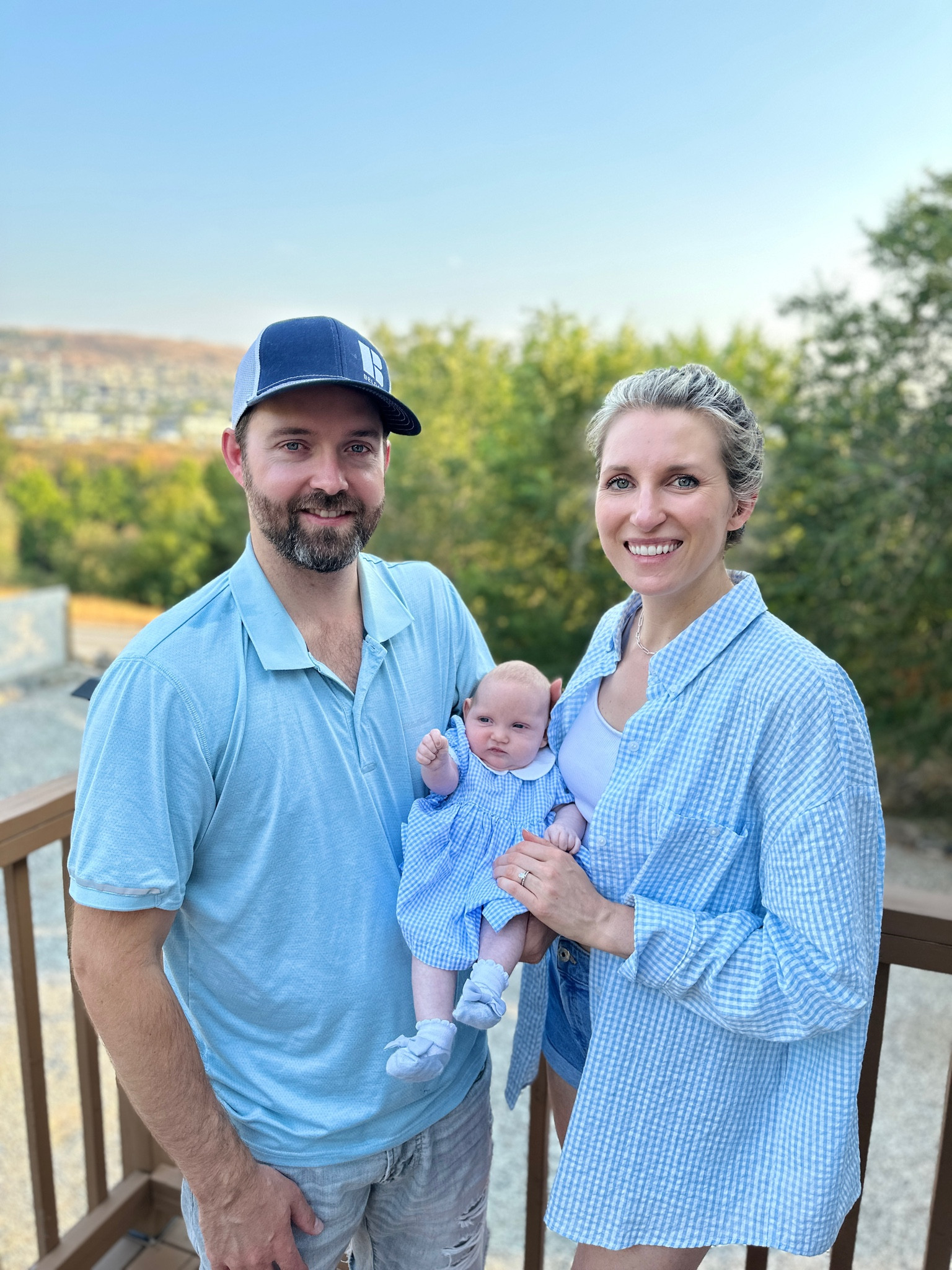 Matchy matchy with mom and baby H&M outfits! I love this blue seersucker oversized shirt and my daughter’s blue collared dress! It’s so cute and reminds me of Dorothy from the Wizard of Oz! 

#LTKfamily #LTKmens #LTKbaby