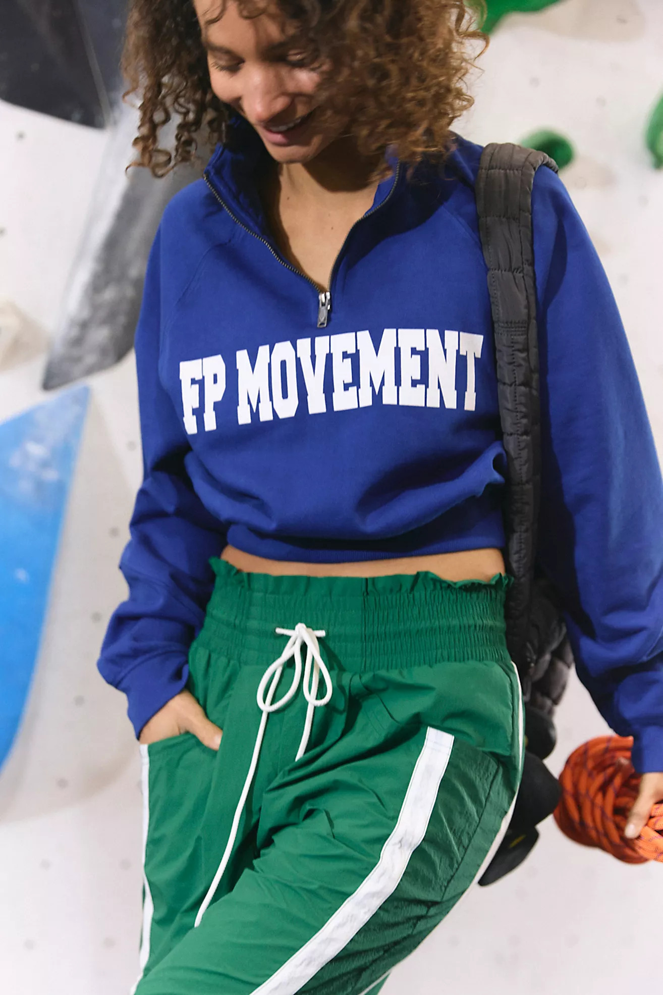 For The Win Logo Half Zip | Free People (Global - UK&FR Excluded)