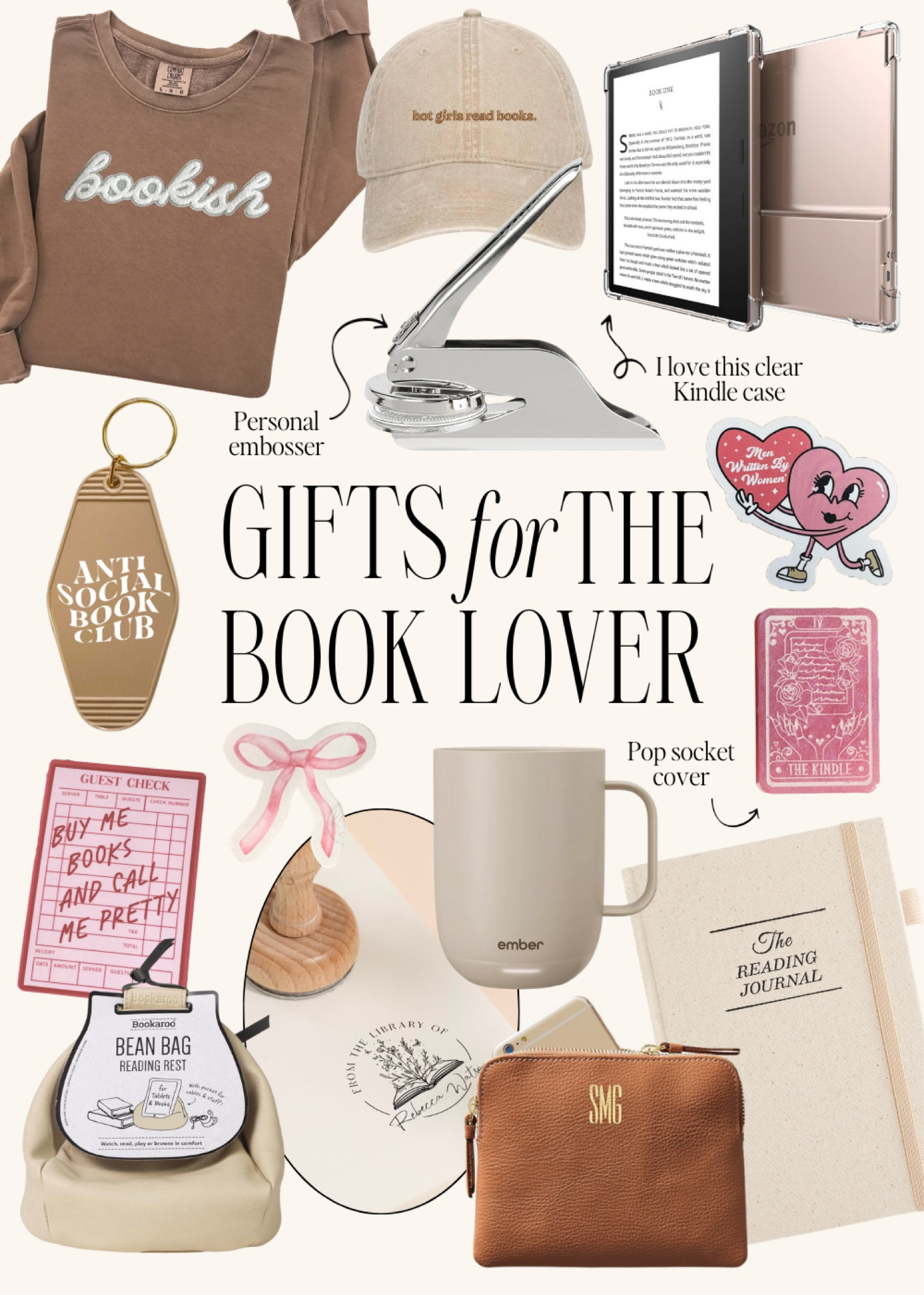 Holiday gifts for the book lover🎁 Get a head start so you’re not rushing last minute! 

2024 holiday gifts, 2024 holiday gift guide, Christmas gift ideas 2024, 2024 holiday gift, Christmas gifts, Christmas gift guide, Christmas gift idea, holiday gift guides, 2024 Christmas presents, 2024 holiday presents, 2024 holiday gift ideas, xmas gifts, xmas gift, cozy gifts, book lover gifts, bookworm gifts

#LTKGiftGuide #LTKHoliday #LTKFindsUnder100