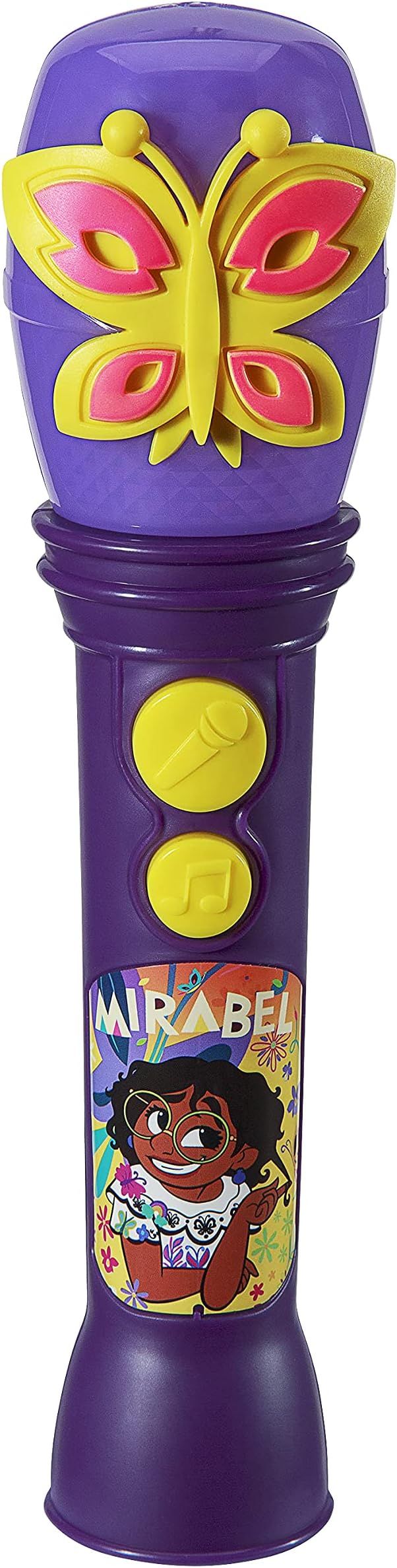 eKids Disney Encanto Toy Microphone for Kids, Built-in Music and Flashing Lights for Fans of Disn... | Amazon (US)