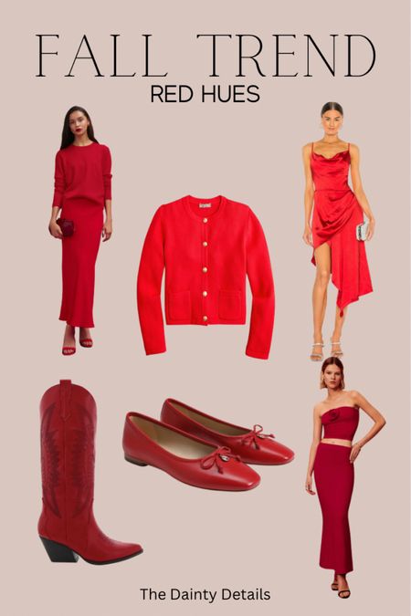 Fall trend — red hues! 

#LTKBacktoSchool #LTKSeasonal #LTKstyletip