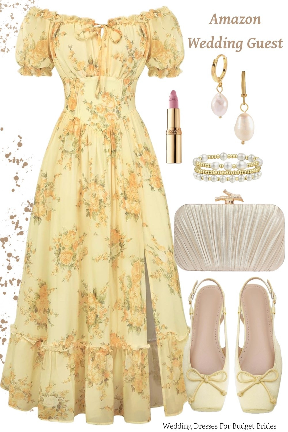 Summer early fall outfit for the bridal shower or wedding guest. Everything on Amazon. 

Church outfit, garden party outfit, outdoor wedding, back yard wedding, dressy casual wedding, special occasion dress, cocktail dress, semi formal wedding guest dress, party dress, event dress.

#LTKootd #LTKSeasonal #LTKWedding