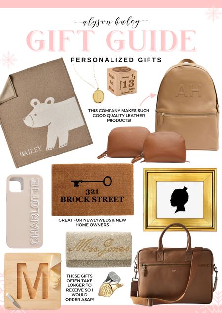 Here is my gift guide for the sweetest personalized gifts this season! 

#LTKHoliday #LTKGiftGuide #LTKSeasonal