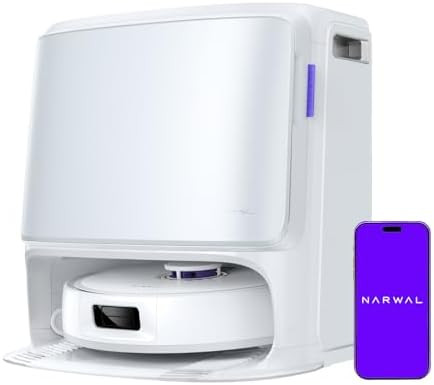 NARWAL Freo Z10 Robot Vacuum and Mop Combo, Tangle Free Robot Mop, 15,000Pa Suction, Self-Emptyin... | Amazon (US)