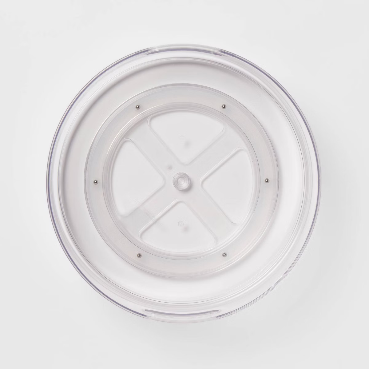 All Purpose Turntable Storage Clear - Brightroom™: PETG Utility Bin, 12"x12", 486 Volume, Spot ... | Target