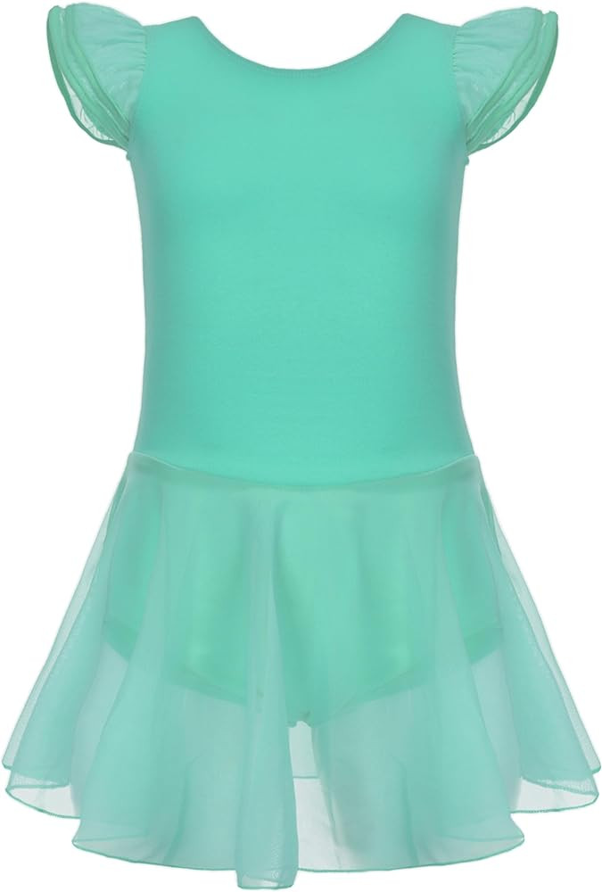 MdnMd Ballet Leotards for Girls Toddler Dance Ballet Leotard with Skirt Ballerina Dresses Tutu Ou... | Amazon (US)