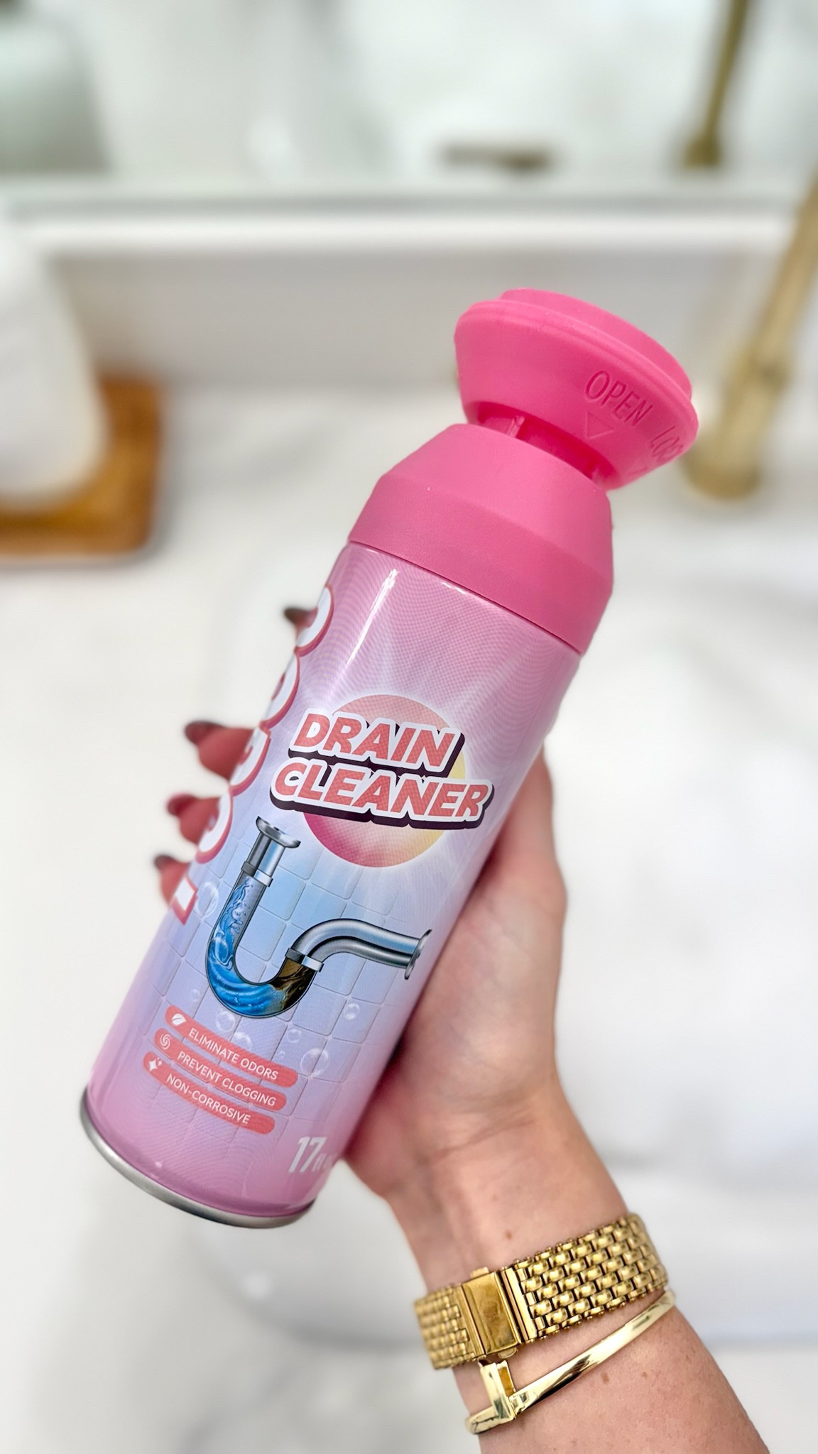 What is that black stuff at the end?🤢

This is a sink deoderizer & drain unclogger all in one that will effortlessly clear blockages in your sink and bathroom drains, making the task quick & easy!🤍

Great to add to your monthly cleaning checklist to prevent future clogs!🧼

#LTKHome #LTKSeasonal #LTKWatchNow