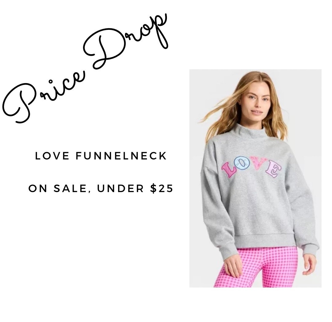 I love a mockneck and I love that hearts and love designs can be worn anytime, not just February. 


#valentines #target #lovesweatshirt #LTKU #LTKOver40 #heartsweatshirt 

#LTKSeasonal #LTKSaleAlert #LTKFindsUnder50
