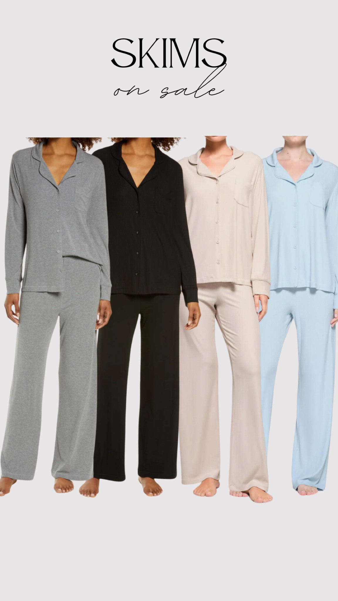 Skims pajamas on sale!! Run true to size 

#LTKSeasonal #LTKCyberWeek #LTKHoliday