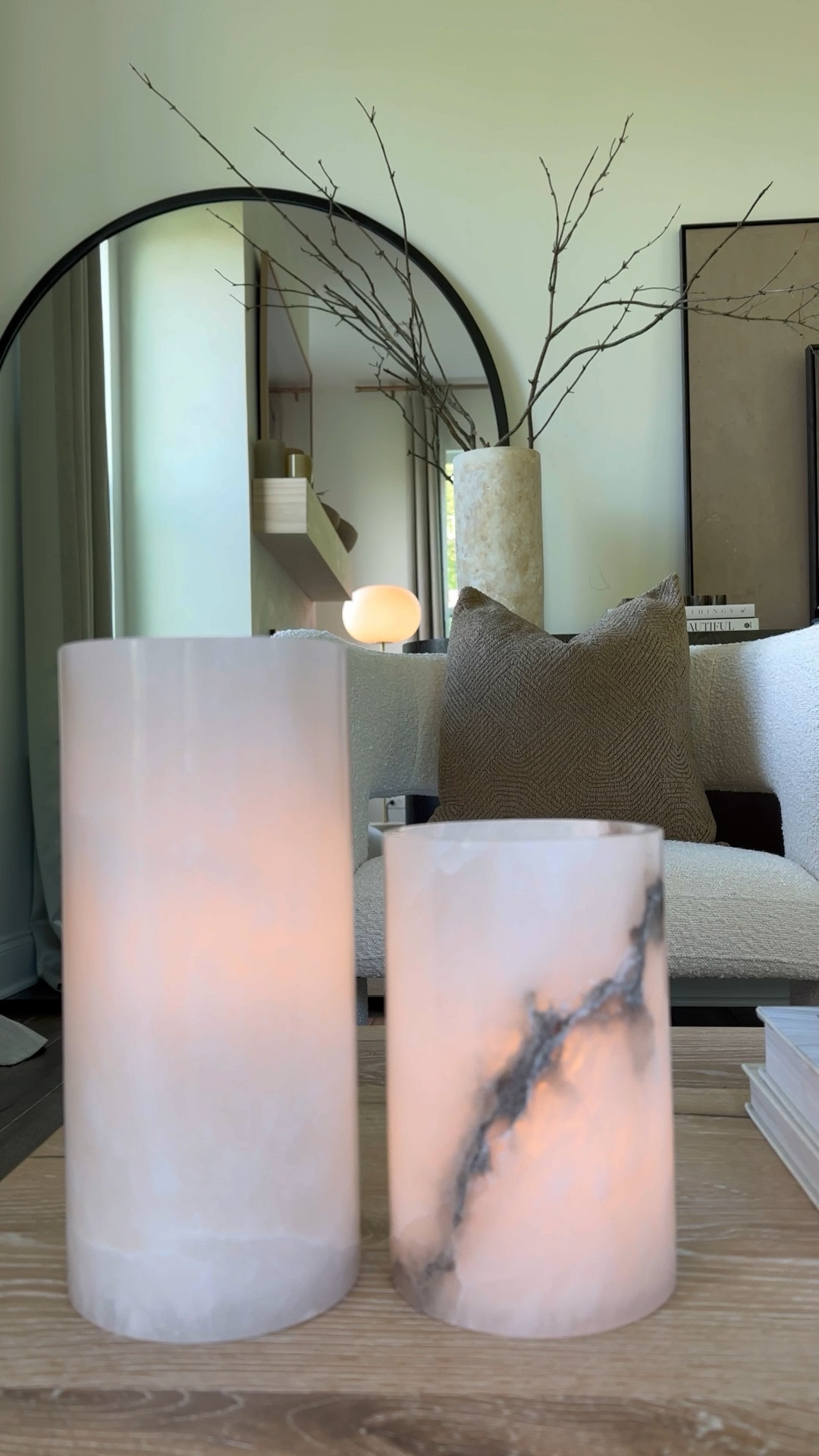 these alabaster hurricanes are just gorgeous .

#LTKhome #LTKSale #LTKstyletip