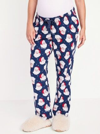 Maternity Matching Flannel Pajama Pants | Old Navy (US)