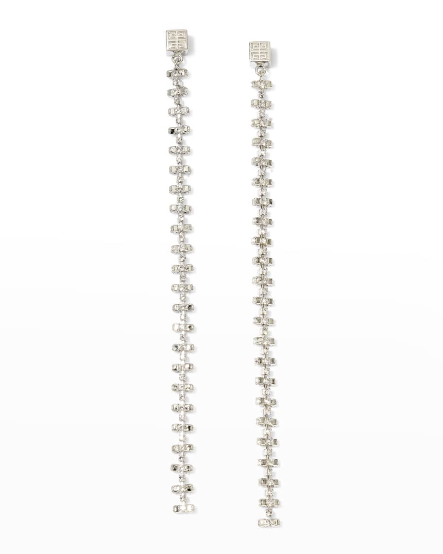 Givenchy 4G Crystal Earrings | Neiman Marcus