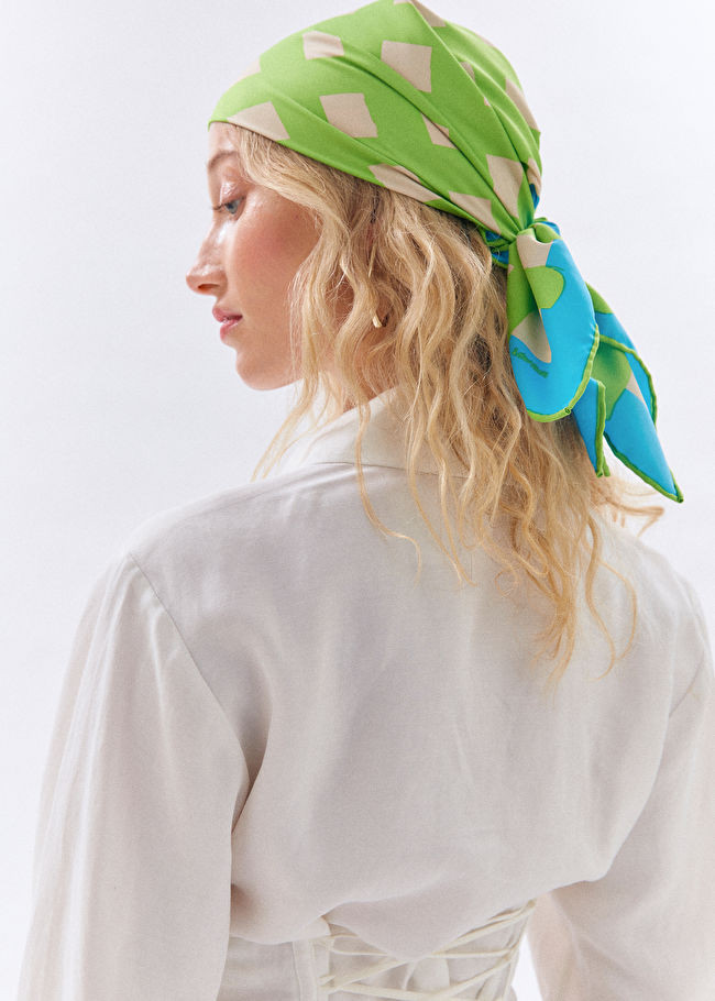 Brush Strokes Square Scarf | & Other Stories (EU + UK)