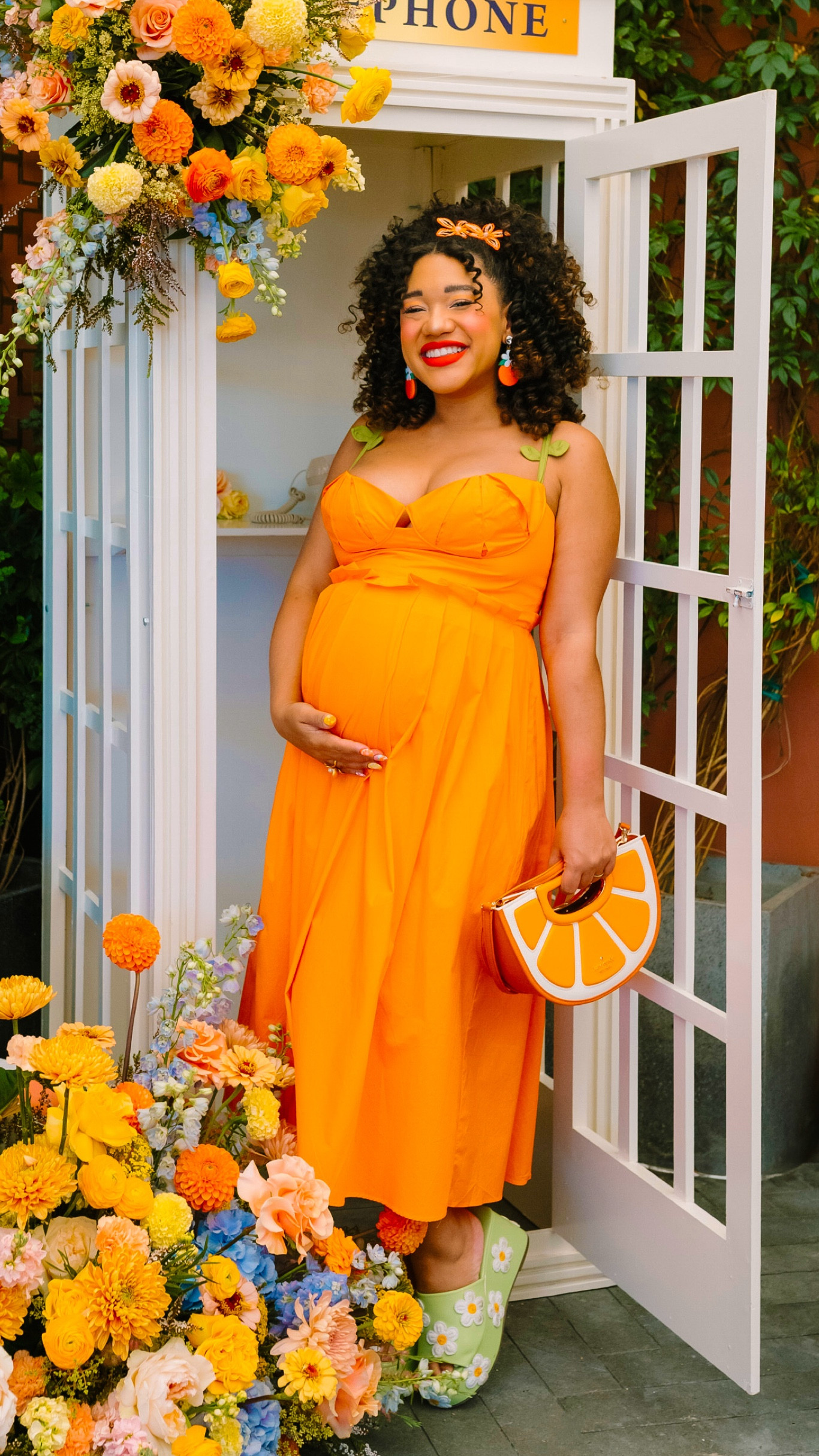🍊 orange cutie themed baby shower outfit ! ✨ I rented this non maternity dress from nuuly & sized up to a large 🧡

#LTKBump #LTKBaby #LTKStyleTip