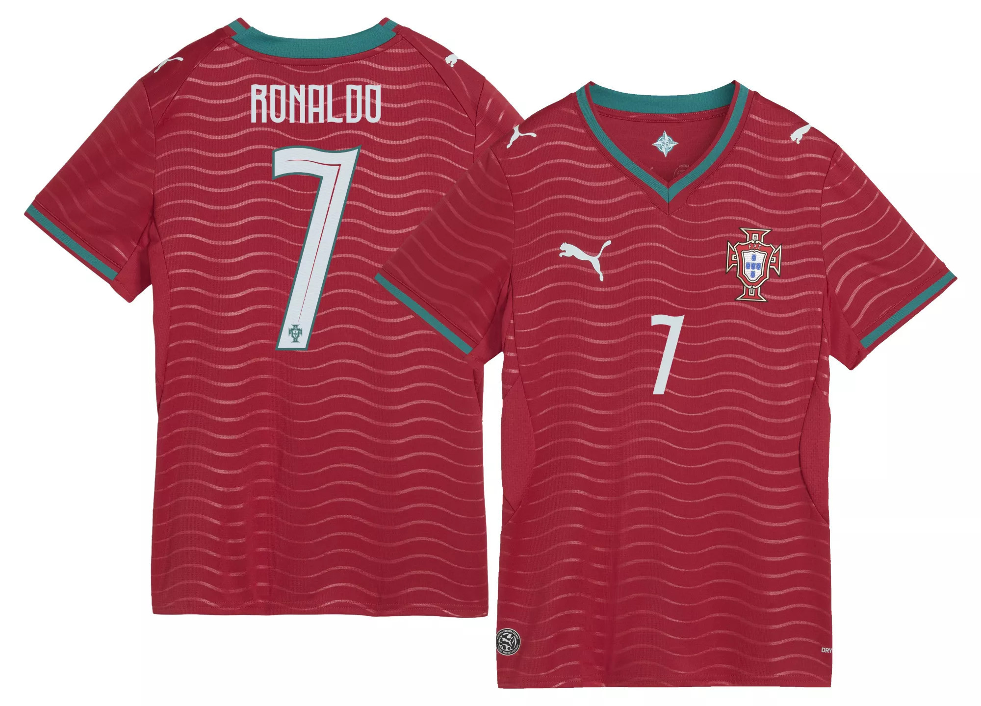 PUMA Women's Portugal Red Cristiano Ronaldo #7 Home Replica Jersey, Medium | DICK'S Sporting Goods