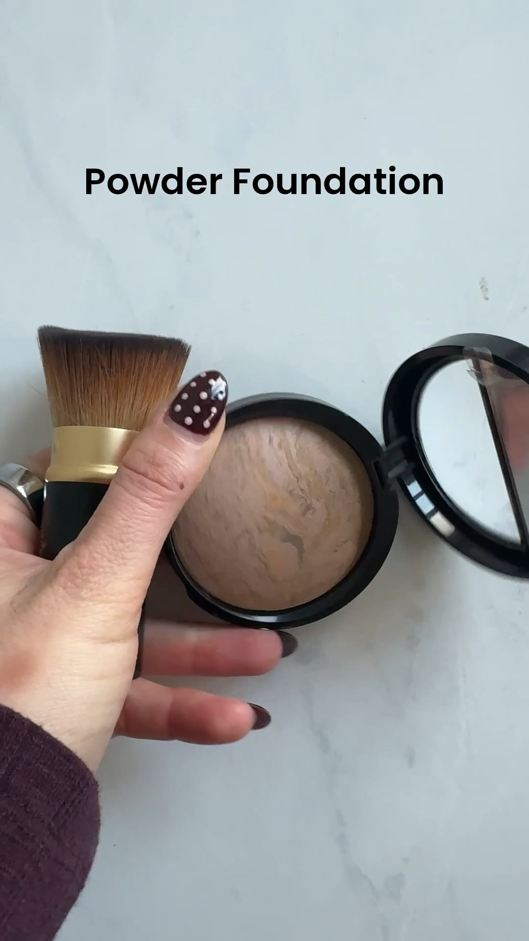 I usually use a liquid foundation but I was invited to a Laura Gellar event and started using her powder foundation. This stuff is SOOOO good and also perfect for when the temps start increasing here in Houston. 

#LTKTravel #LTKBeauty #LTKOver40