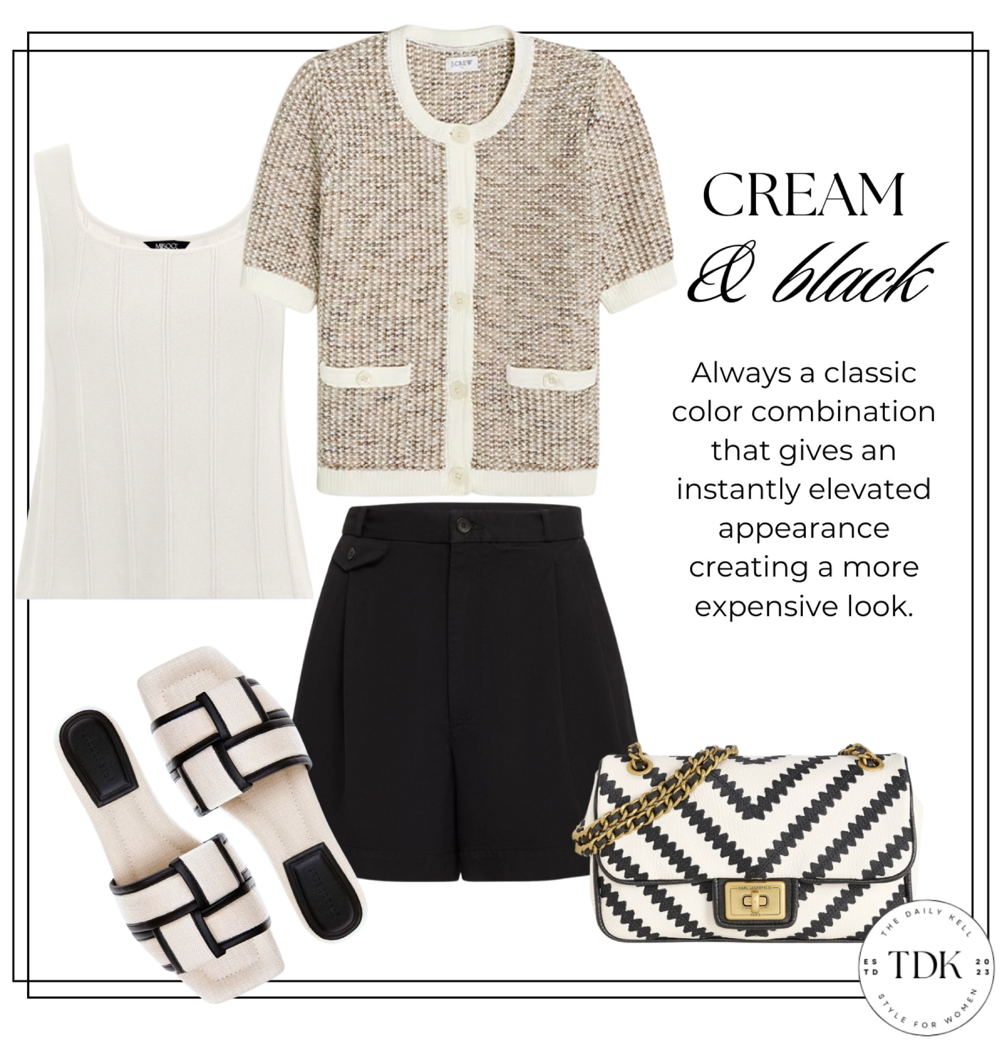 This classic combination exudes sophistication and versatility.

Paired with the right accessories, you'll surely make heads turn.

#LTKStyleTip #LTKSeasonal #LTKOver40