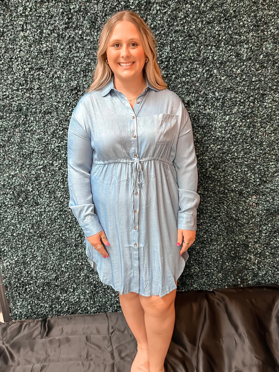 Chambray Dress | Shop Jen Miracle LLC