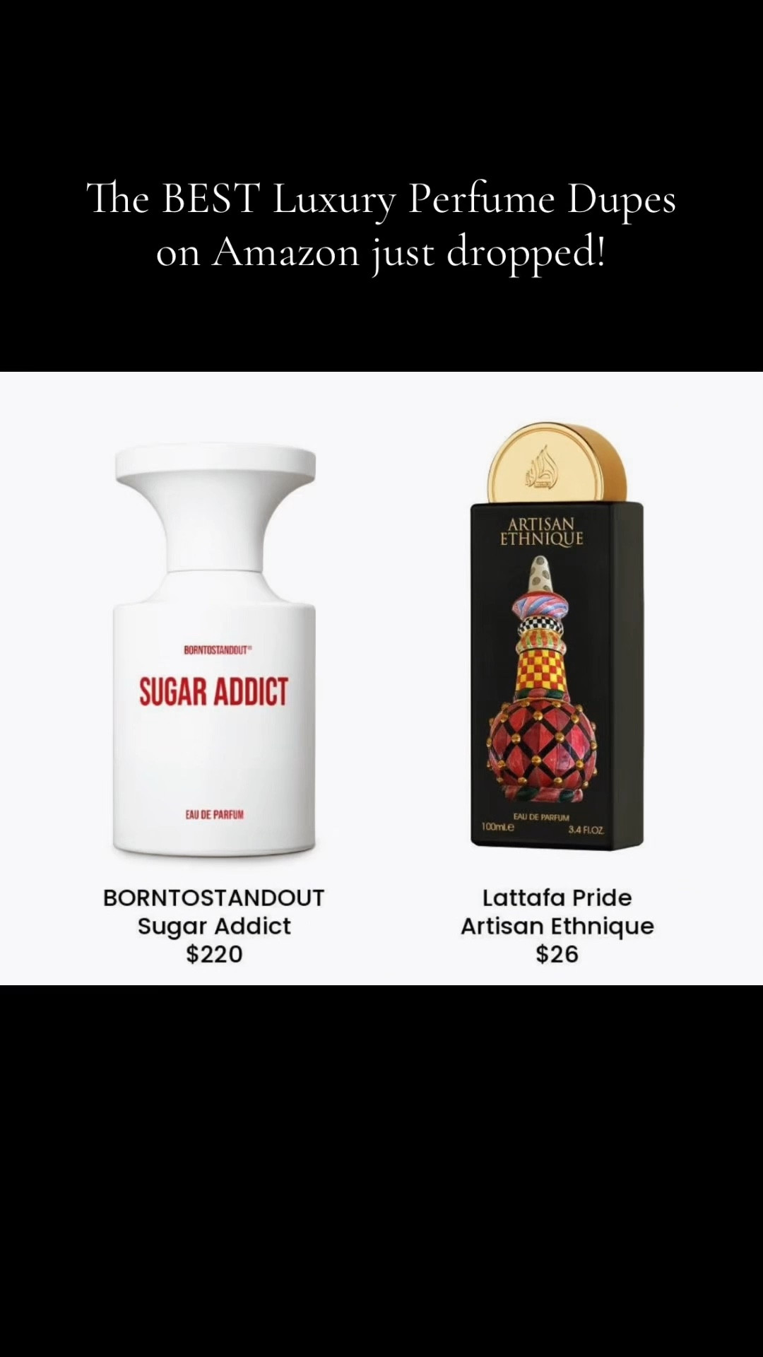 ✨ Viral Luxury Perfume Dupes on Amazon!
The secret is OUT! I found the absolute best budget perfumes on Amazon that smell exactly like your favorite designer scent dupes. Why spend hundreds when you can smell expensive for cheap?
This round-up includes viral TikTok fragrances that are long-lasting and seriously high-end smelling. You need to grab these affordable alternatives. They are the perfect Amazon beauty finds and fantastic Middle Eastern perfume dupes that deliver incredible quality.

#LTKFindsUnder50 #LTKBeauty #LTKGiftGuide