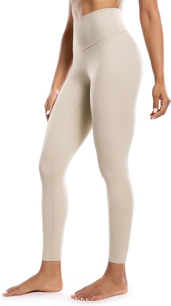 POSHDIVAH Women's Creamluxe Yoga Leggings 25"/28" High Waisted Cream-Feeling Workout Lounge Pants... | Amazon (US)