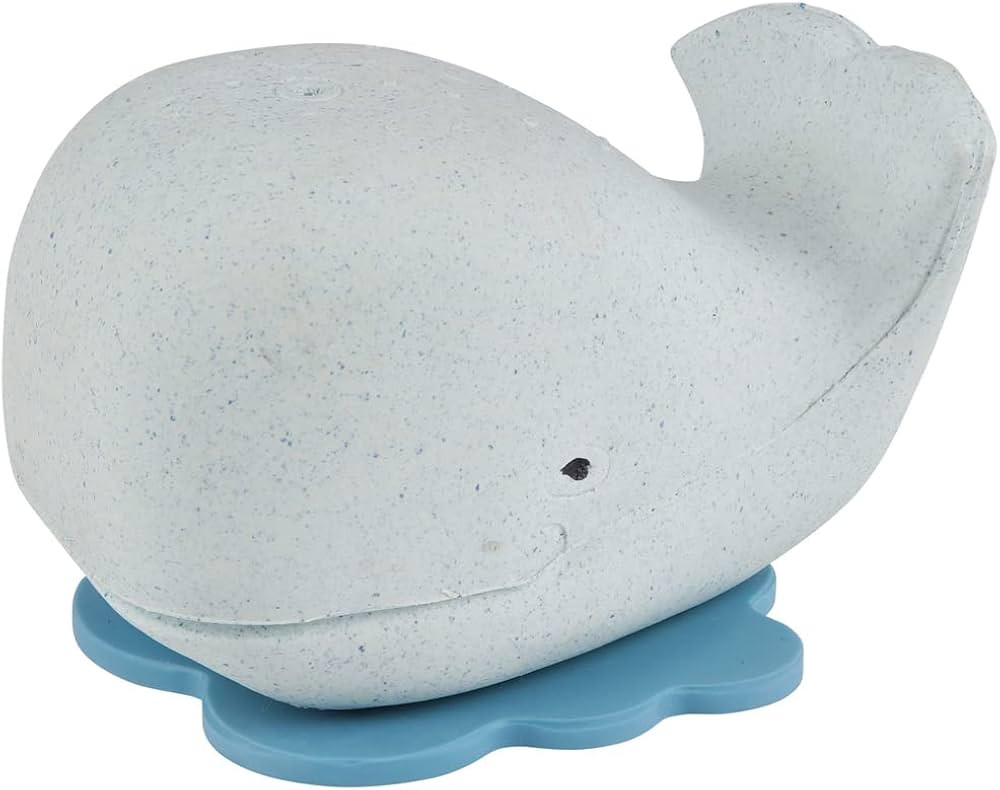 HEVEA Squeeze'n'Splash Whale Bath Toy - Bath Toy for Babies and Toddlers - 100% Natural Rubber, P... | Amazon (US)
