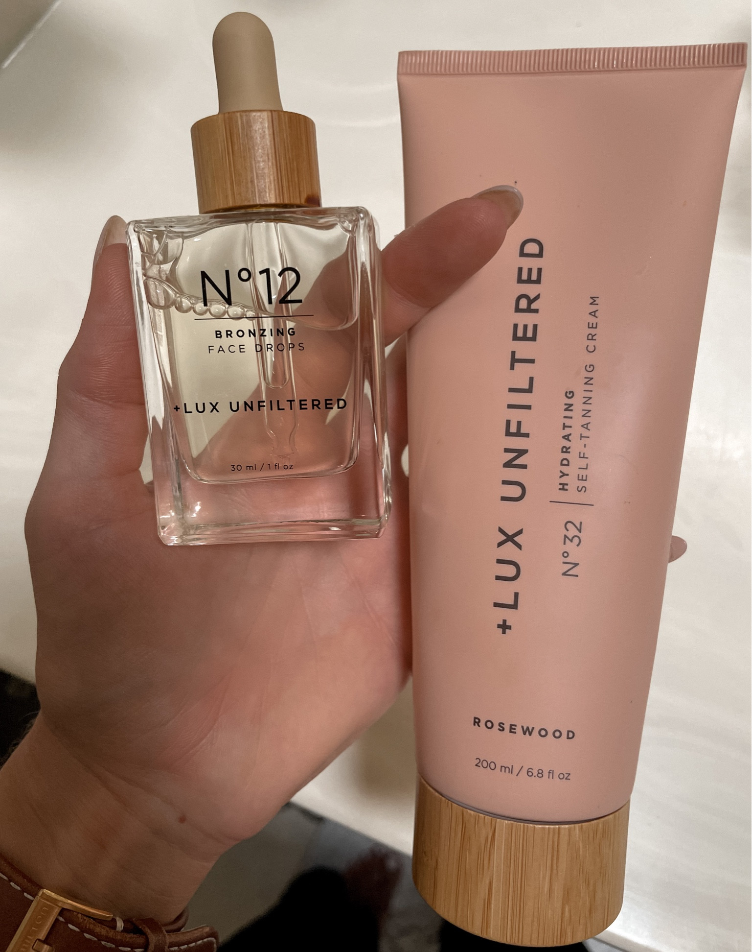 My favorite self tanner that enhances your natural color without looking fake! And these face drops are amazing! Mix it into your moisturizer and voila 😚

#LTKbeauty #LTKunder50