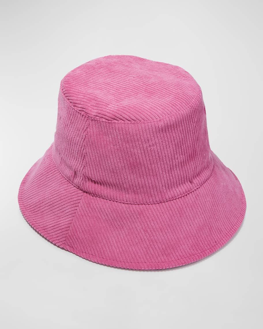 Lele Sadoughi Corduroy Bucket Hat | Neiman Marcus