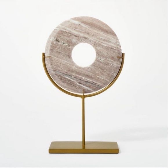 Studio McGee Marble Disc Decorative Object | Poshmark