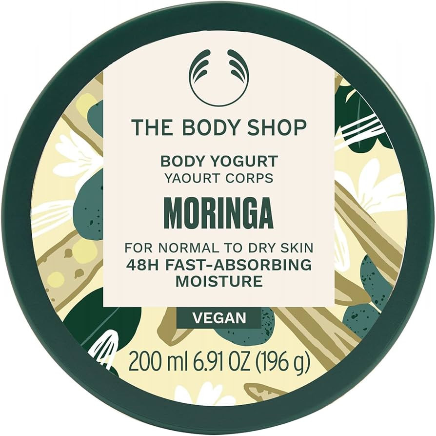 The Body Shop Moringa Body Yogurt – Instantly Absorbing Hydration from Head to Toe – For Norm... | Amazon (US)