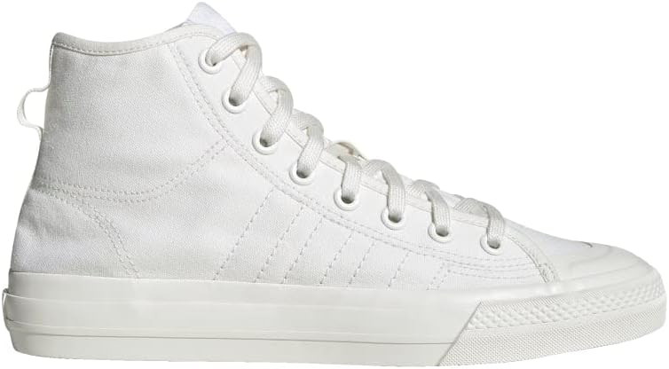 adidas Originals Men's Nizza Canvas High Top Shoe | Amazon (US)