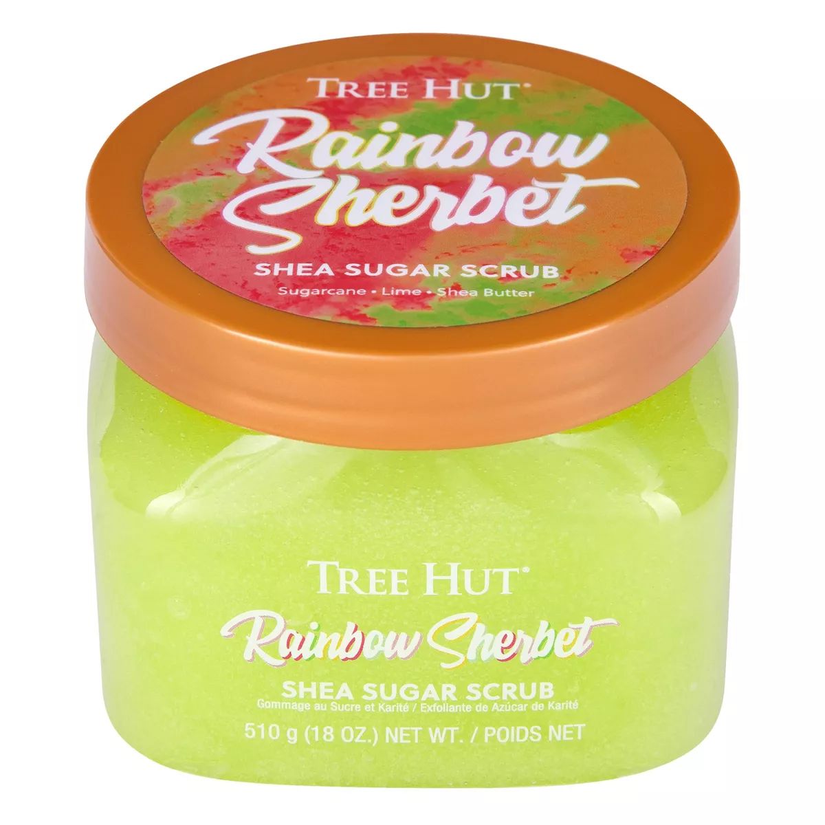 Tree Hut Rainbow Sherbet Shea Sugar Body Scrub - 18oz | Target