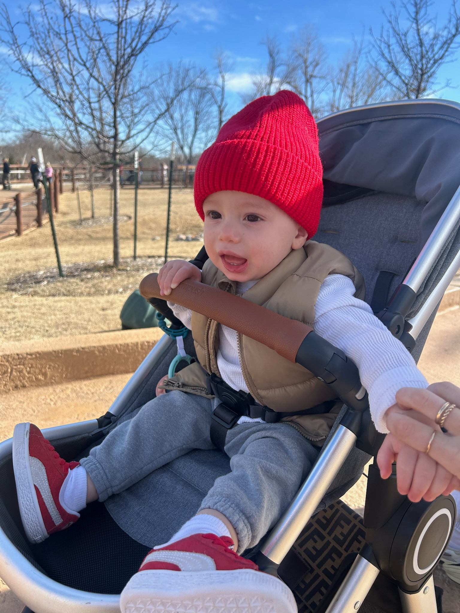 Toddler boy outfit 

Beanie is from Fostered Collection 
Puffer vest is old navy 

#LTKBaby #LTKKids #LTKFindsUnder50