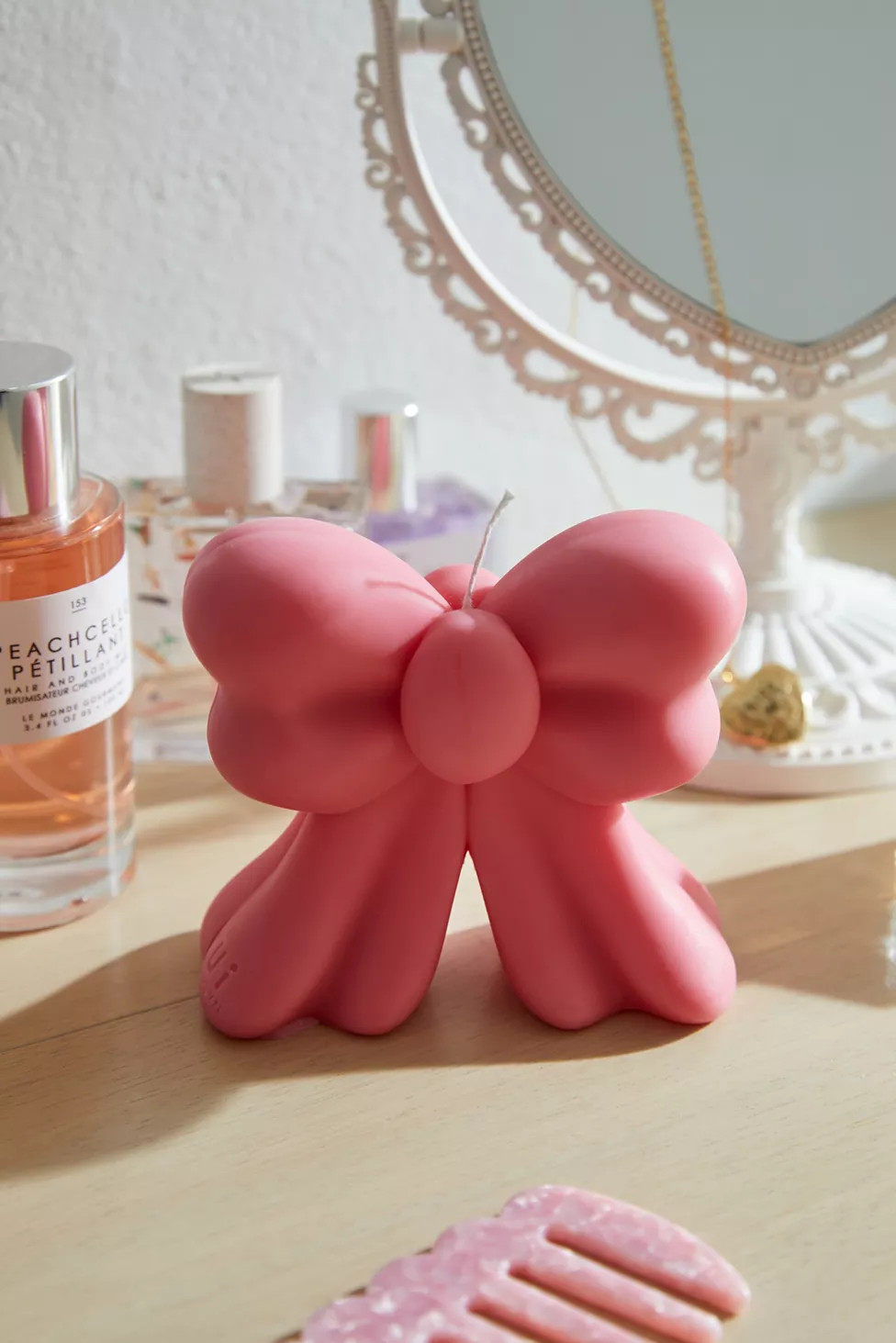 Yui Brooklyn Magical Bow Tie Ribbon Shaped Candle | Urban Outfitters (US and RoW)