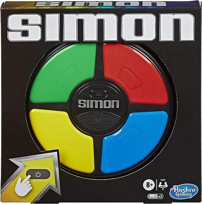 Simon Game; Electronic Memory Game for Kids Ages 8 and Up; Handheld Game with Lights and Sounds; ... | Amazon (US)