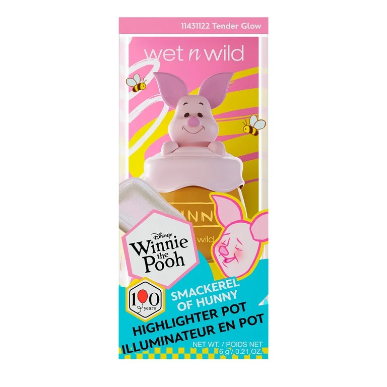 Wet n Wild Winnie the Pooh Highlighter Smackerel of Hunny Highlighter Pot Tender Glow | Walmart (US)