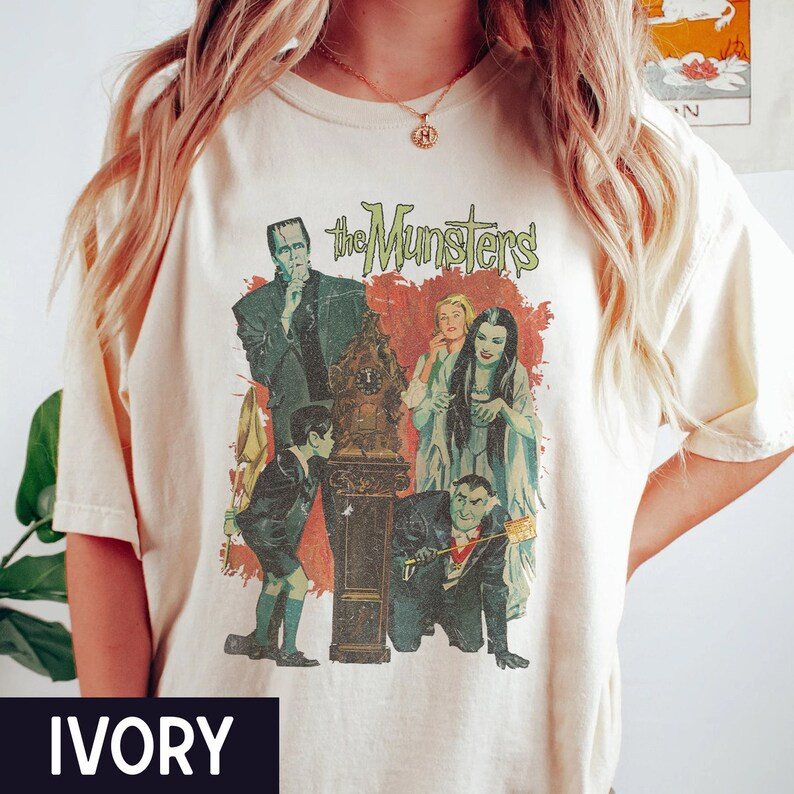 The Munster Tshirt Halloween Shirt Frankenstein Tee the - Etsy | Etsy (US)