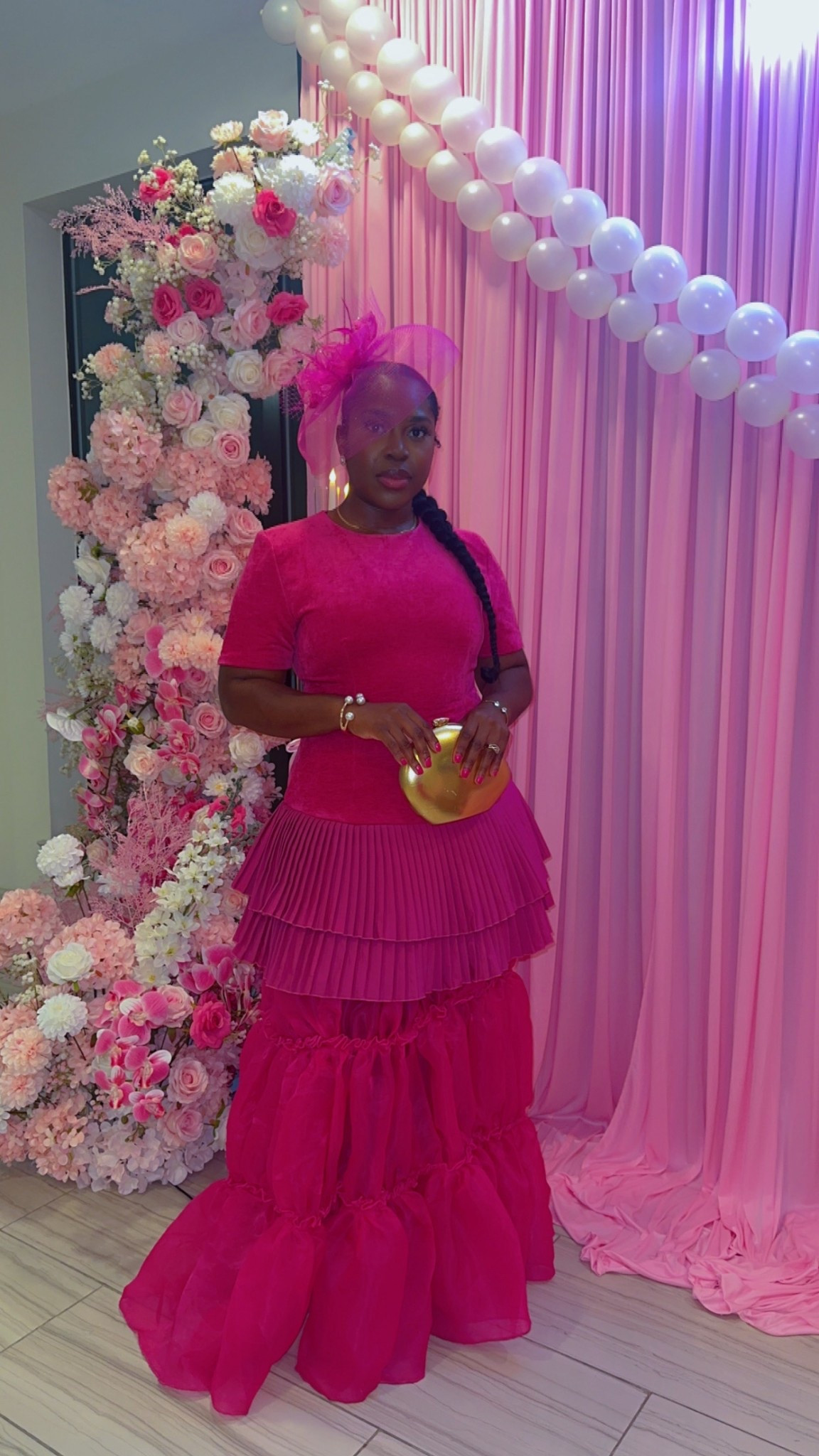 Pretty in pink for bridal shower 

Dress SHEIN
Skirt luxe by elior
Clutch SHEIN 

#LTKootd #LTKWedding #LTKPetite