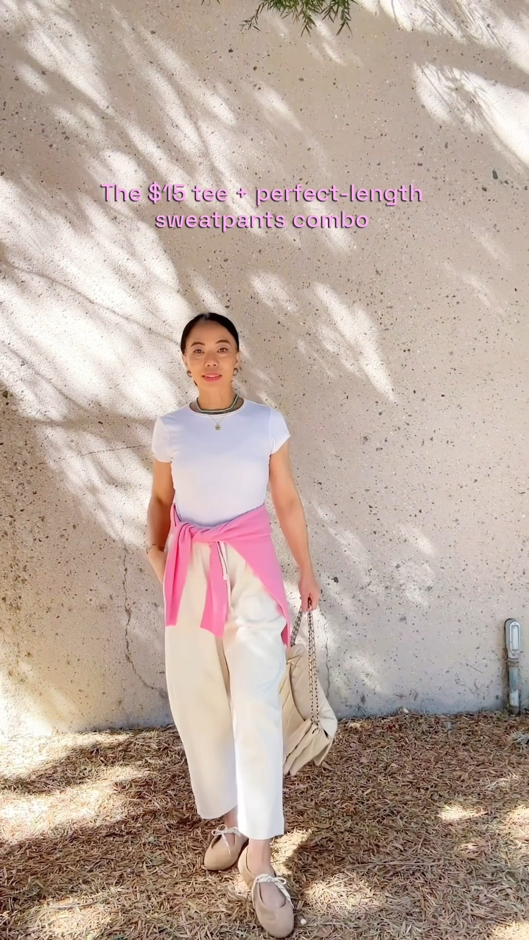 The $15 ribbed T-shirt I loved so much, I bought it in every color! Love the fit and cut, and it keeps its shape even after washing. 

And shoutout to these sweatpants too, I’m 5’3” and the length is perfect! 🙌

#LTKootd #LTKdayinmylife