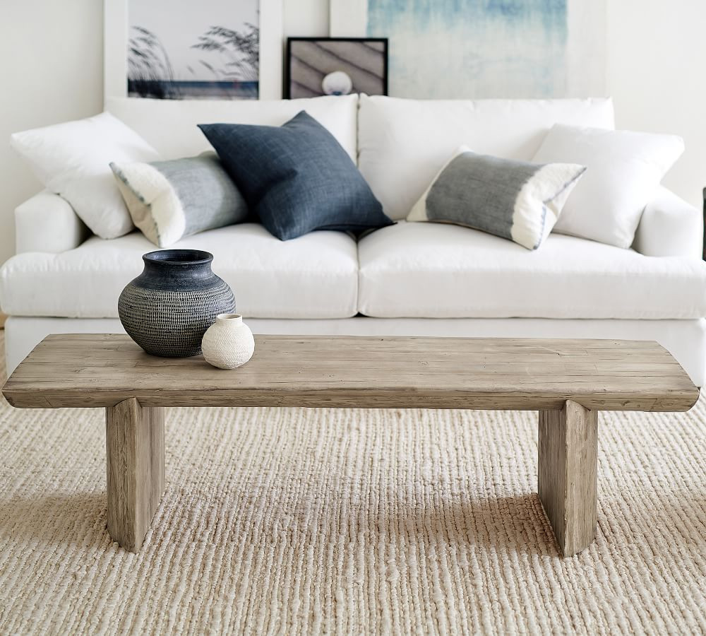 Pismo 65" Reclaimed Wood Coffee Table | Pottery Barn (US)
